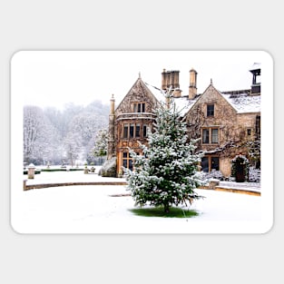 Cotswolds Christmas Sticker